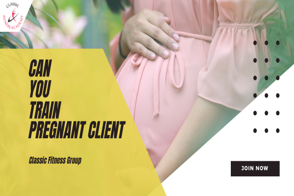 Can you train a pregnant client?